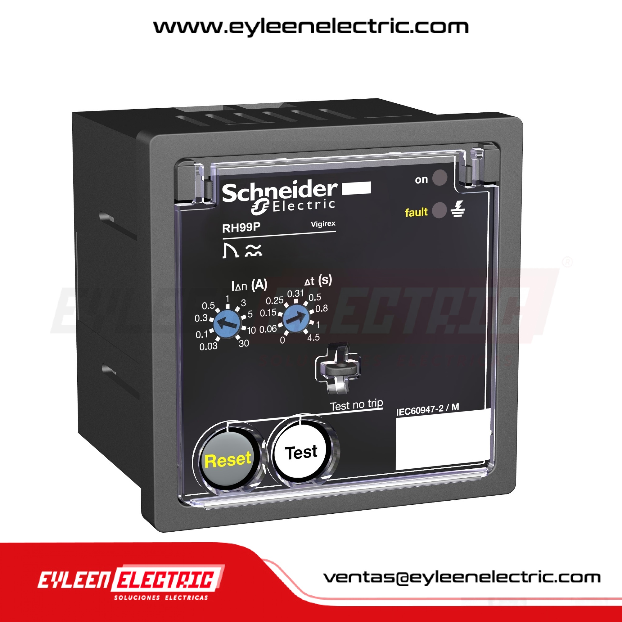 RELE DIFERENCIAL CON TOROIDES, RH99P 220-240V AC