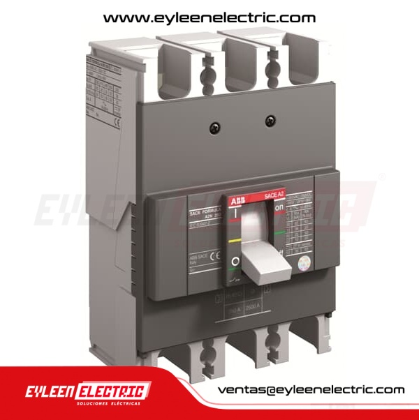 INTERRUPTOR AUTOMÁTICO CAJA MOLDEADA FIJA SACE FORMULA 3X250A, A2C 250 TMF 250-1250 3p F F, 50/25/20kA, 240/380/440VAC