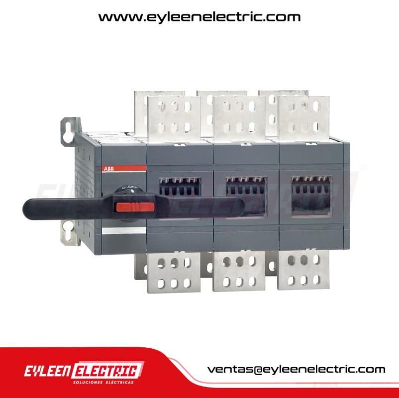 CONMUTADOR MANUAL BAJO CARGA (I-0-II), OT2500E03CP, 3X2500A