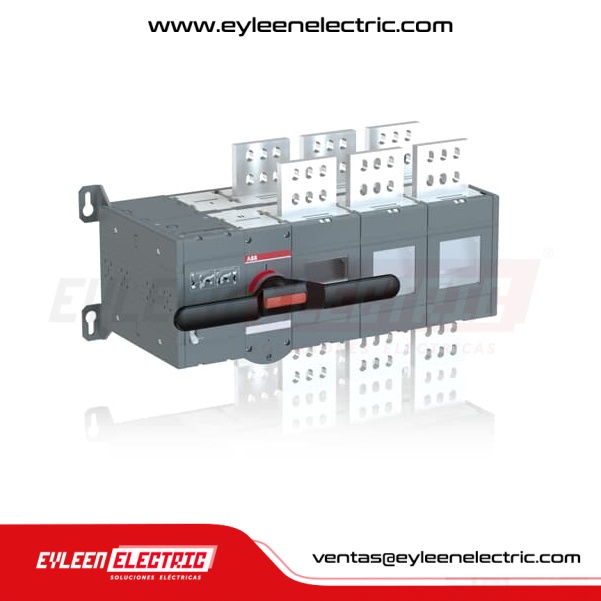 CONMUTADOR MOTORIZADO BAJO CARGA (I-0-II), OTM2000E3CM230C, 3X2000A