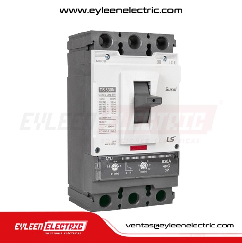INTERRUPTOR DE CAJA MOLDEADA FIJA REGULAR, 3X(504-630A), TS630N FMU, 85KA/240V