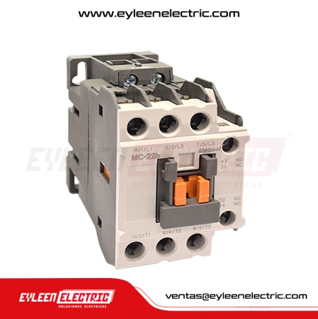 CONTACTOR MC22B AC3 1NA1NC 110V,50/60HZ.