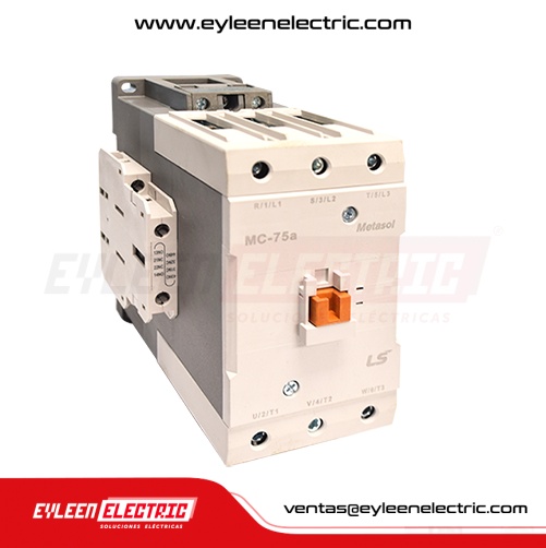CONTACTOR 75A AC3 380V, 50/60HZ.