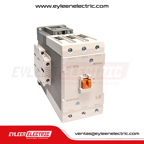 CONTACTOR 85A AC3 2NA2NC 24V, 50/60HZ.