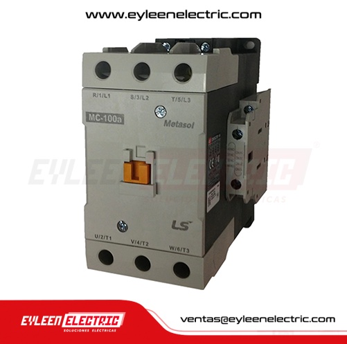 CONTACTOR 100A AC3 440V, 50/60HZ.