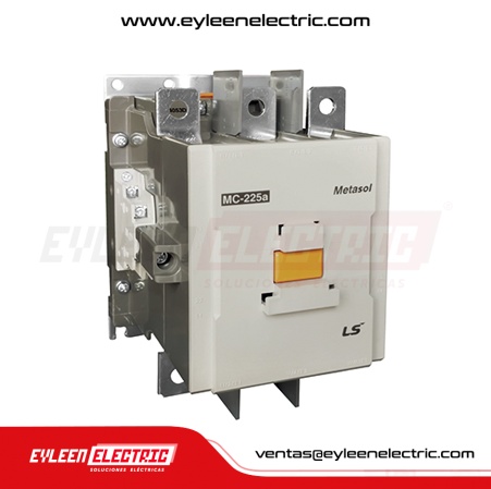CONTACTOR MC 3P 225A/220VAC-60HZ,AC3